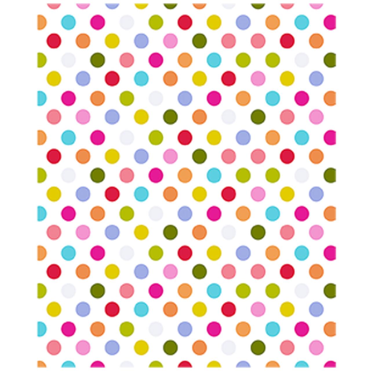JAM Paper Pattern Pop Dots Design Tissue Paper, 12ct.